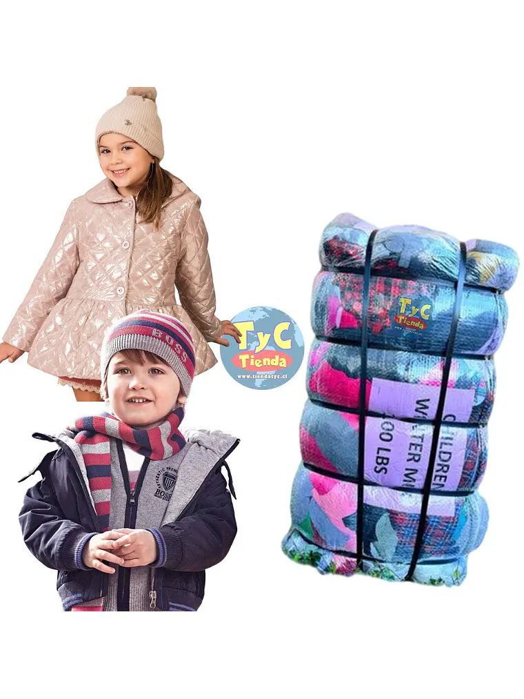 Fardo Ropa Invierno Niños Premium 45 KG 1