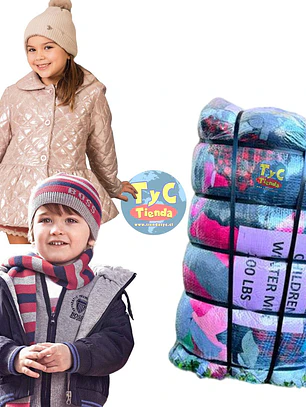 Fardo Ropa Invierno Niños Premium 45 KG