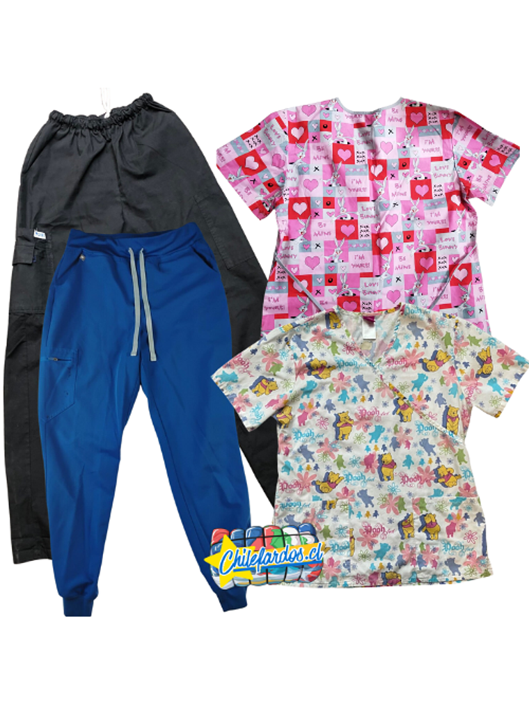 Fardo Ropa Hospital uniformes Clinicos Americanos 1