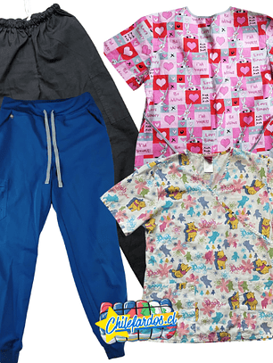 Fardo Ropa Hospital uniformes Clinicos Americanos