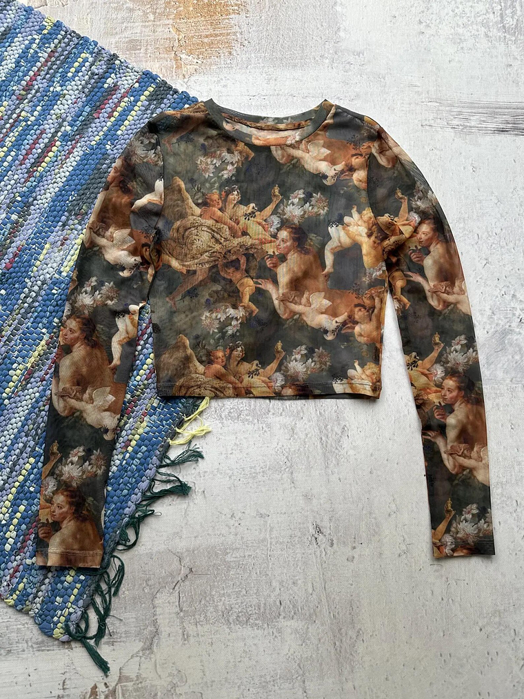 Fardo polera Manga Larga Mujer 20 kg Premium 1