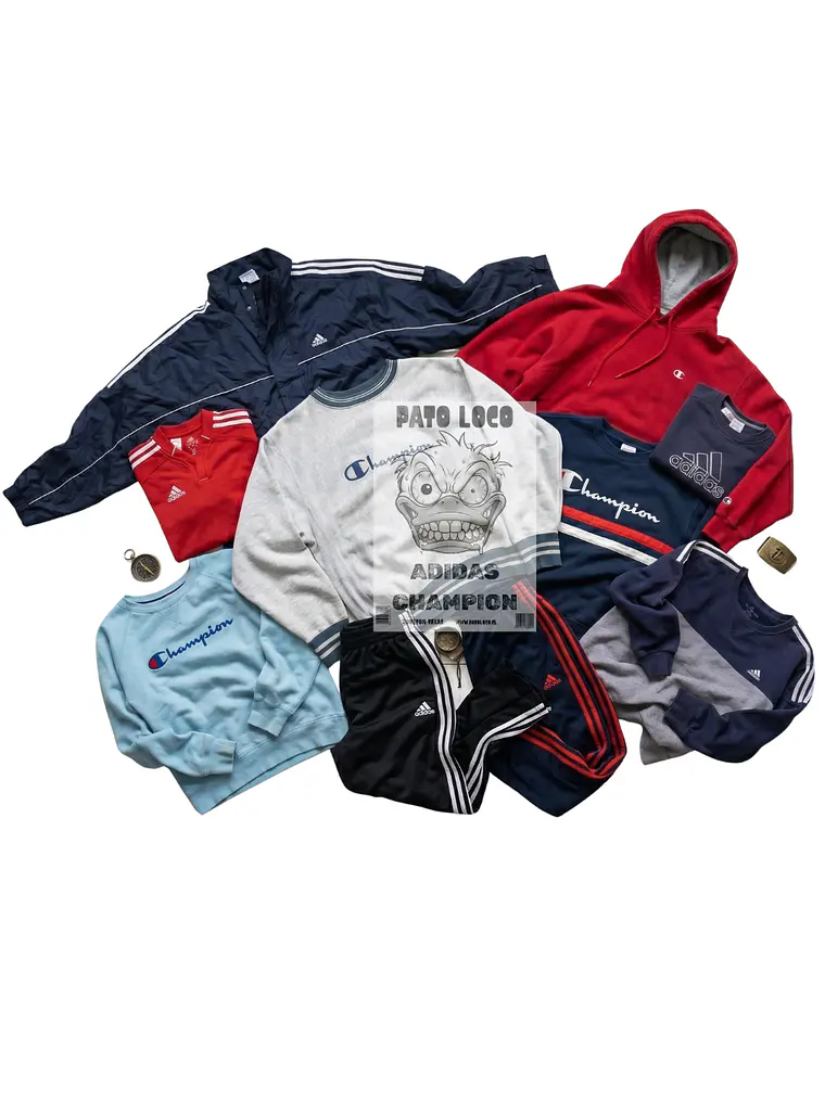 Fardo Premium Adidas y Champion Marcas 1