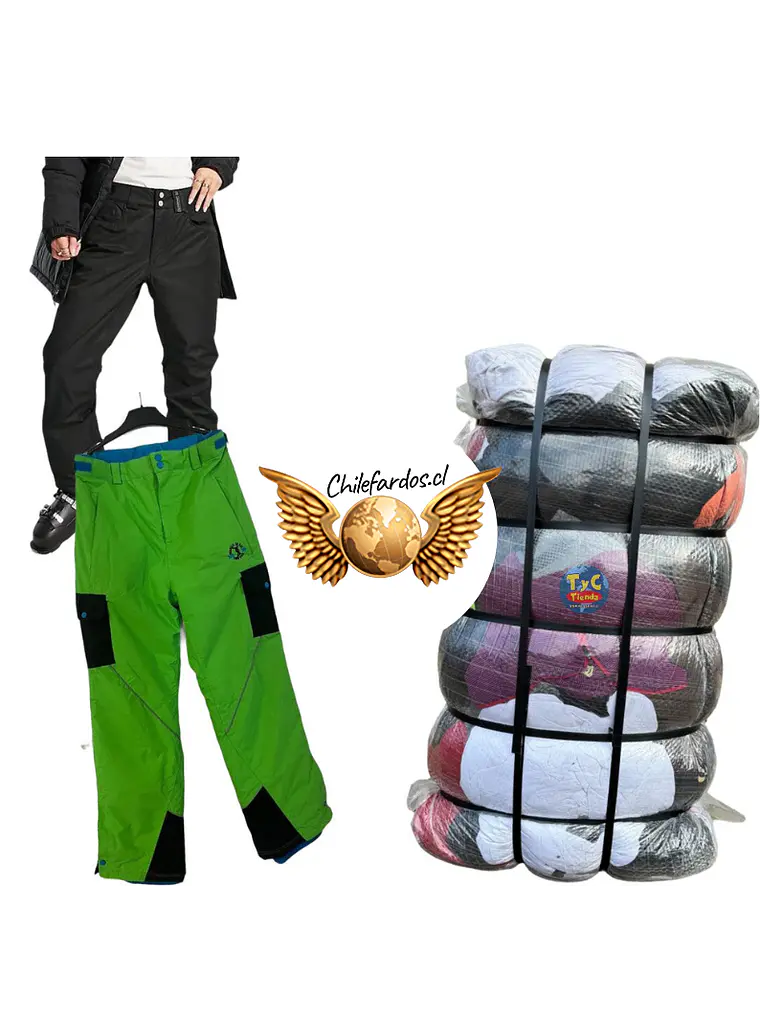 Fardo Pantalon Ski nieve Premium 45kg Americano 1