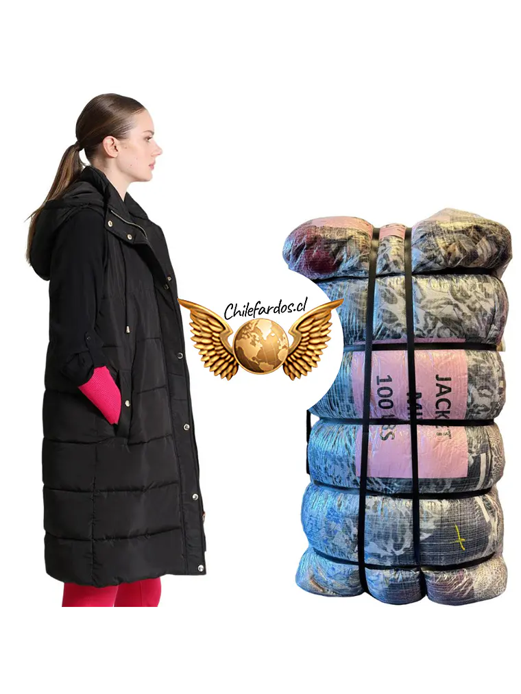 Fardo 45kg Parkas Largas Premium Mujer 1