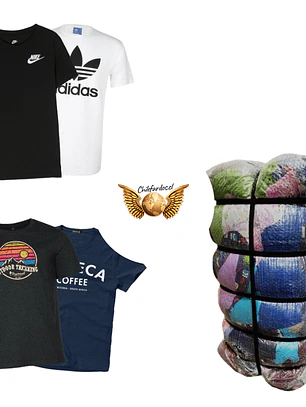 Fardo poleras hombre premium 45kg