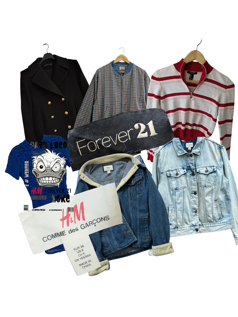 Fardo Hym - Forever 21 - 20KG MARCAS 2