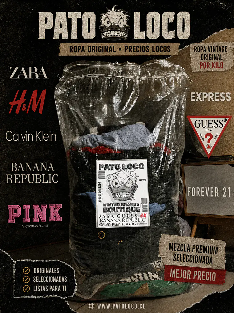Fardo Boutique Marcas Premium 20KG 2