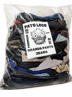 Fardo Pantalones y Jeans Marcas premium 20kg