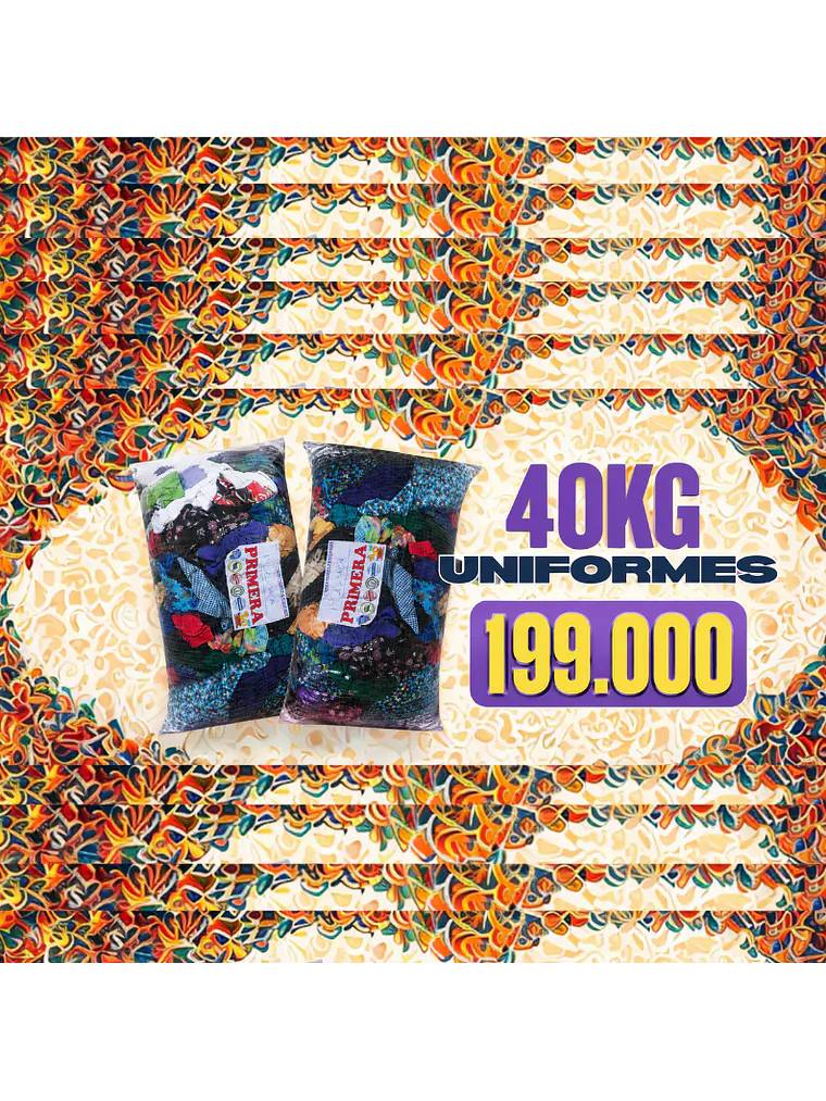 FARDO ROPA CLINICA PREMIUM 40 - 45kg - Uniformes clinicos 2