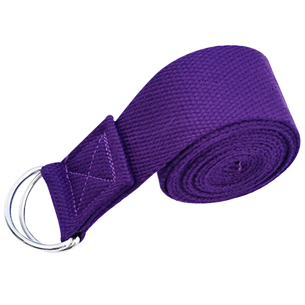 Cinto/Cinturón Yoga para Estiramiento Con Hebilla 180cm