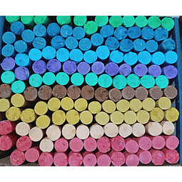 Tiza ZHK 9 colores 144 unidades