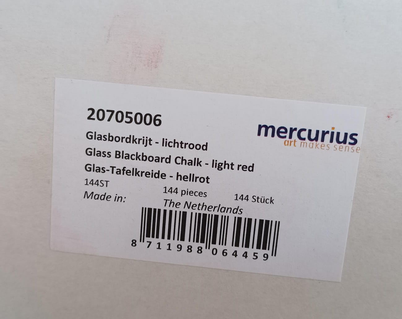 Tiza ZHK 144 unidades ROJO CLARO 2