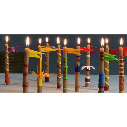 Cera Modelado Decorativa Pequeña 12 colores 