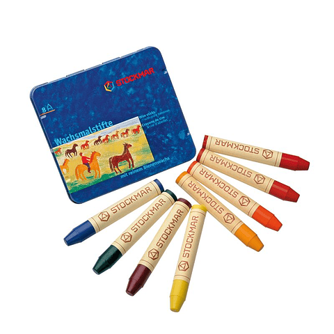 Crayola Stockmar 8 colores (surtido Waldorf)