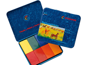 Bloque Stockmar 8 colores surtido Waldorf