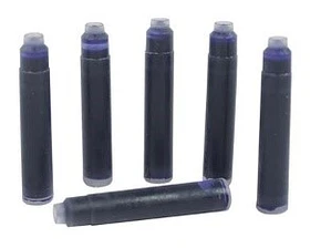 Tinta Azul Catridge Pluma Greenfield Pack 10 Unidades 