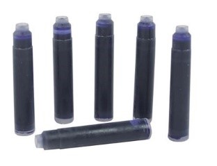 Tinta Azul Catridge Pluma Greenfield Pack 10 Unidades  1