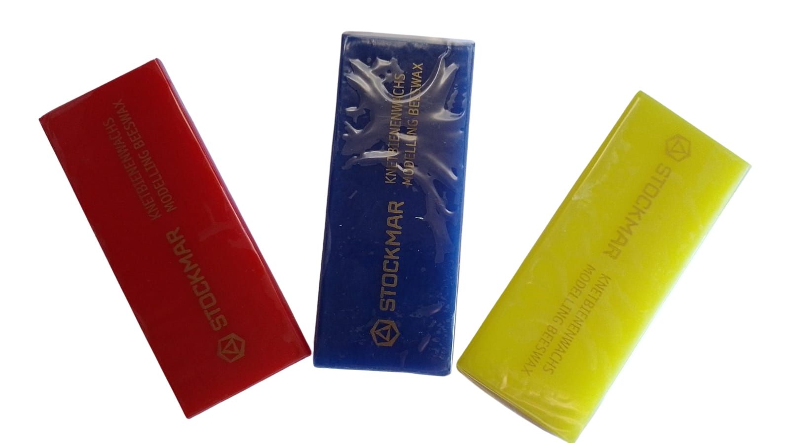 Pack 3x Cera modelado colores primarios 1