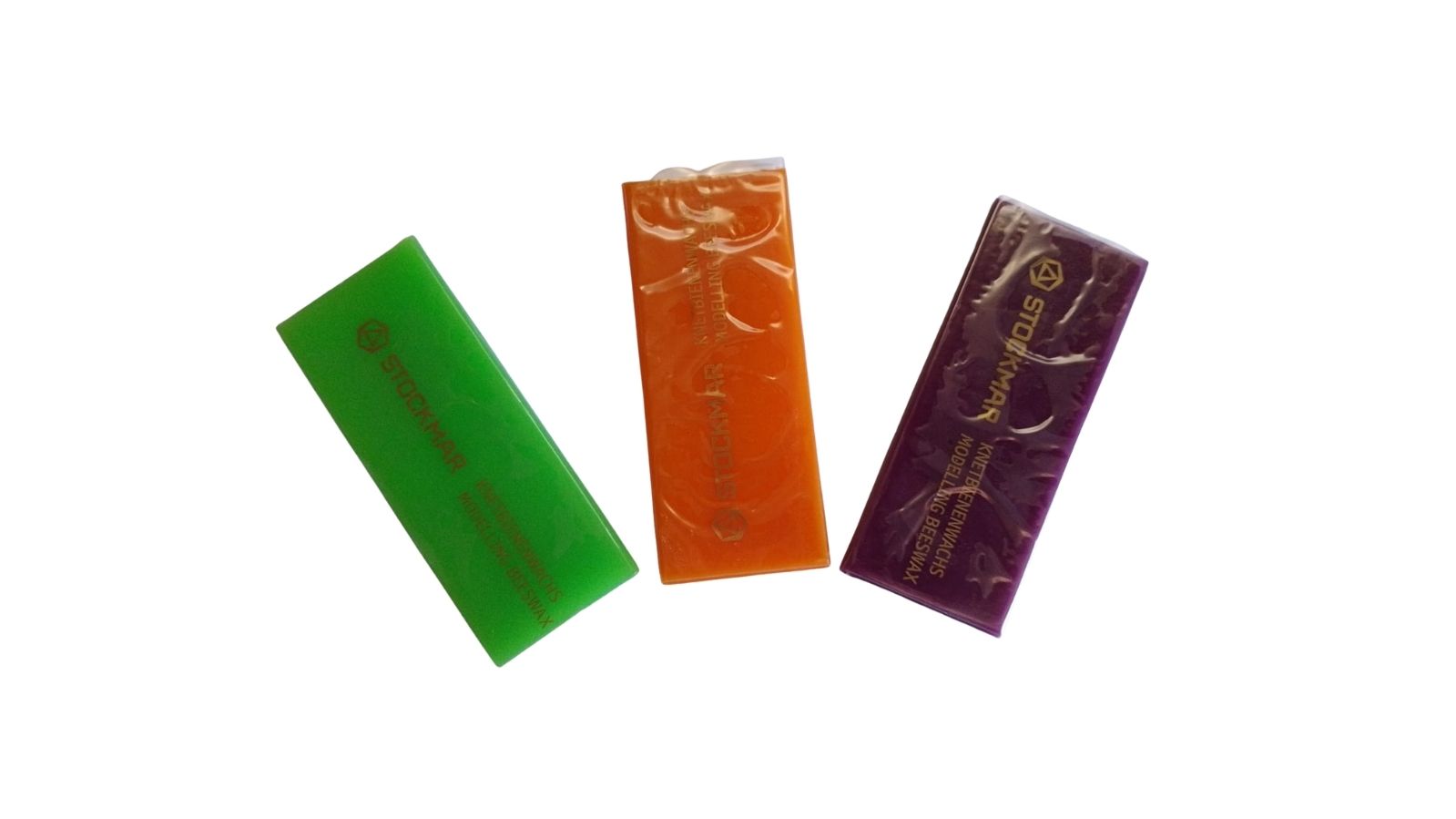 Pack 3x Cera modelado colores complementarios 1