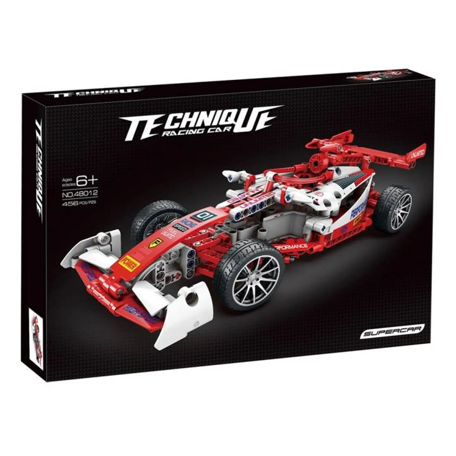 Technique Racing Car Supercar Rojo 1