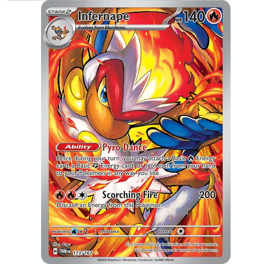 Infernape INGLES - 173/167 - SV06: Twilight Masquerade 1