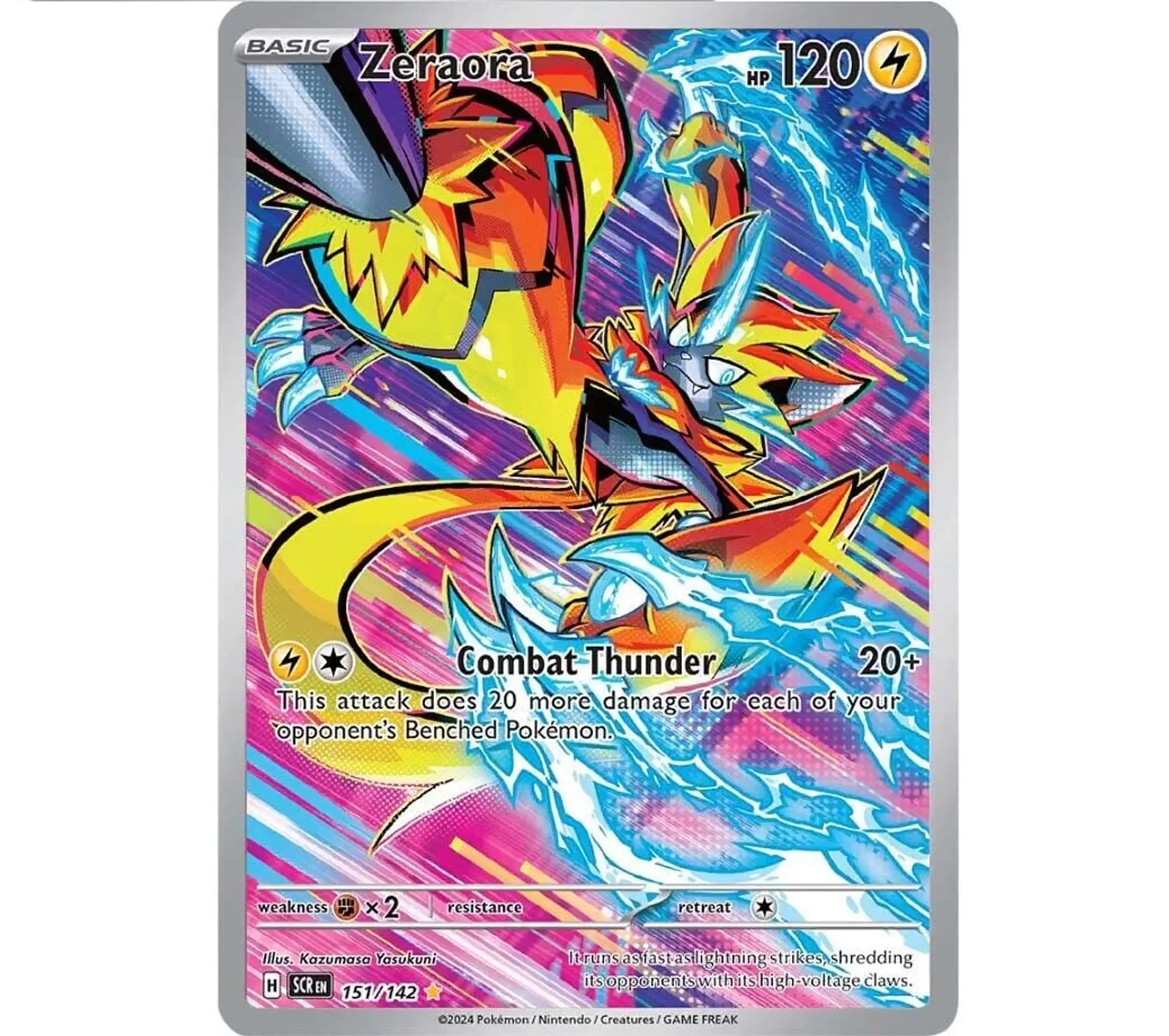 Zeraora E- 151/142 - SV07: Stellar Crown 1