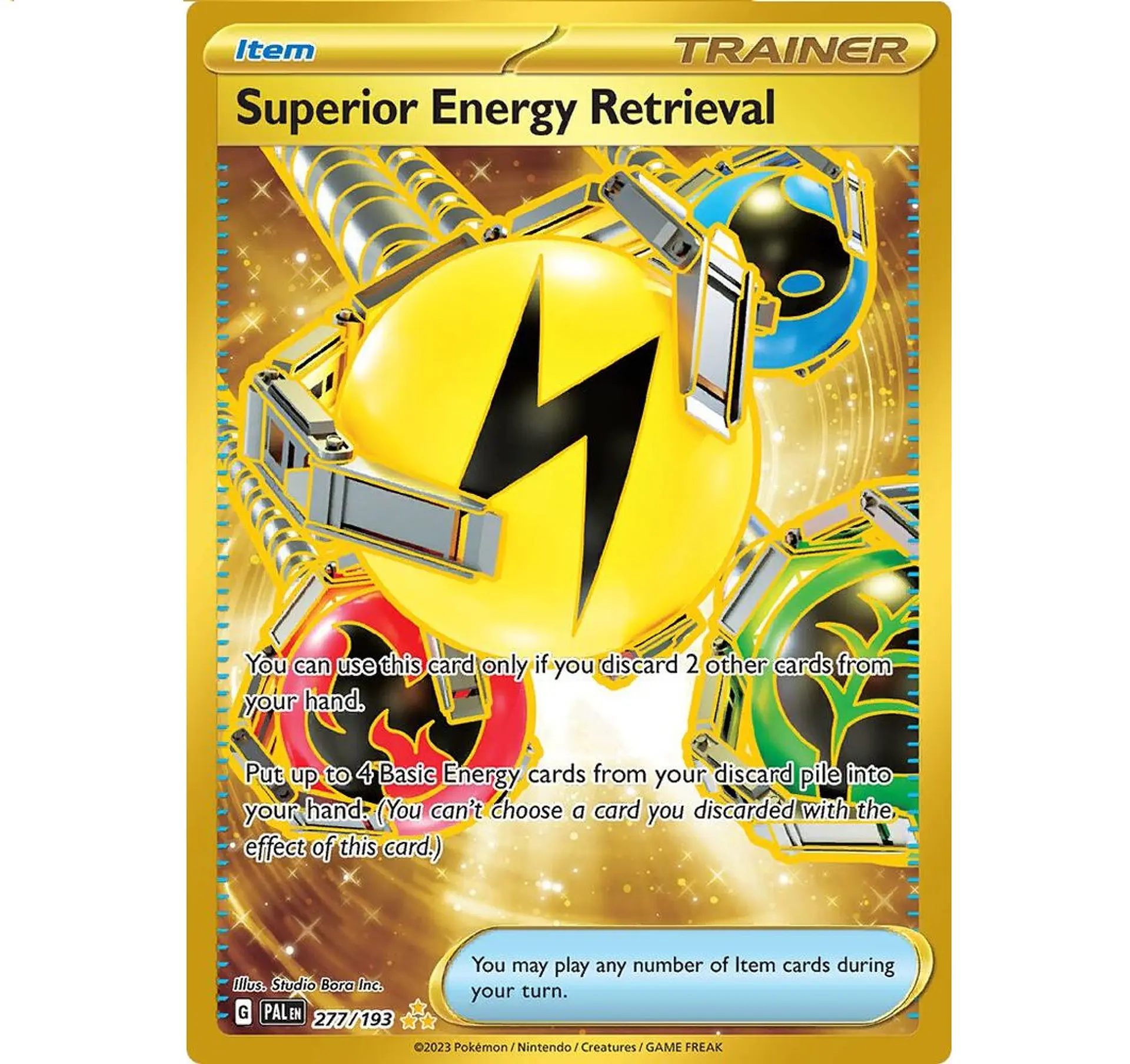 Superior Energy Retrieval INGLES - 277/193 - SV02: Paldea Evolved 1