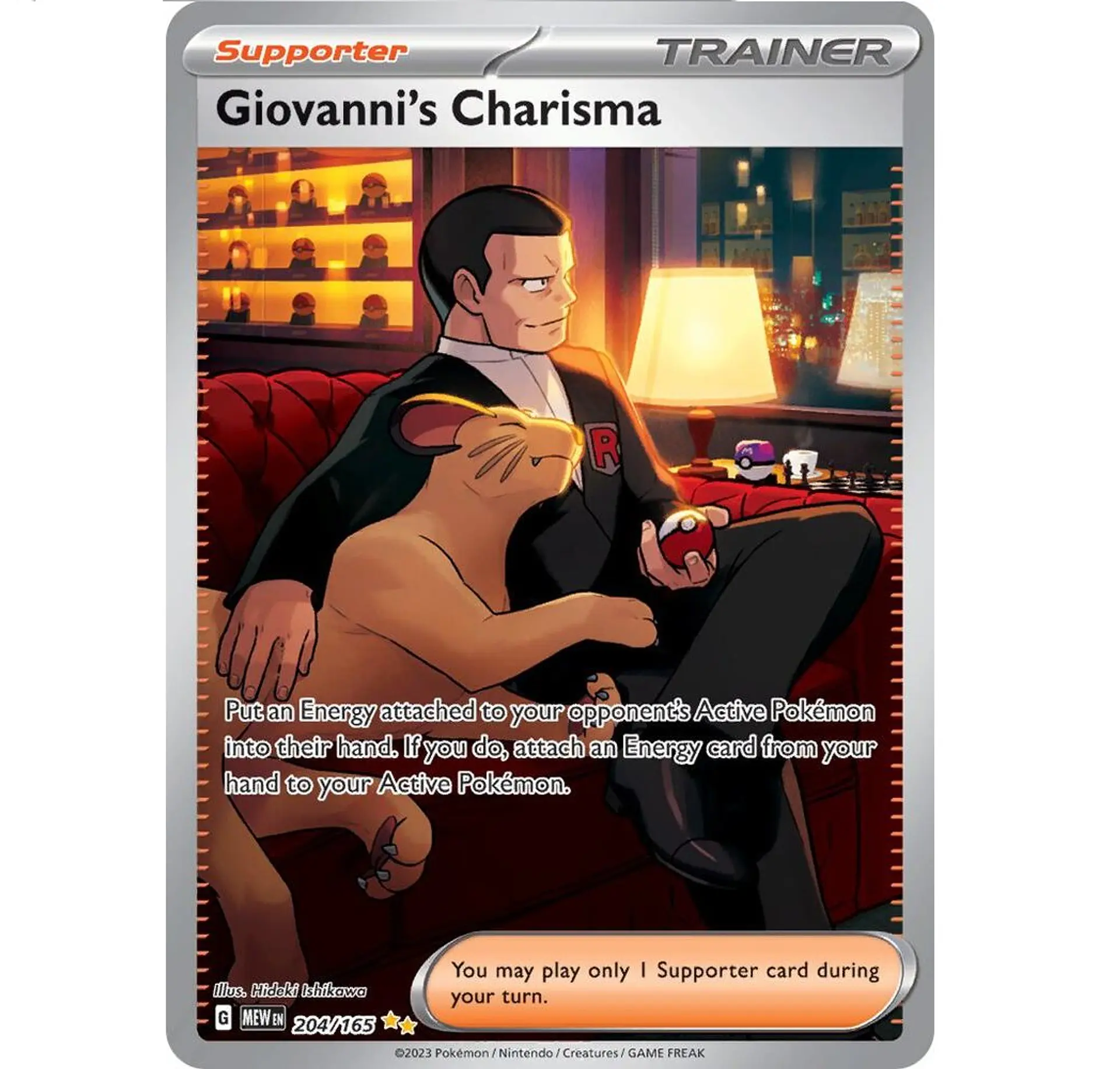 Giovanni's Charisma #204 Ingles 1