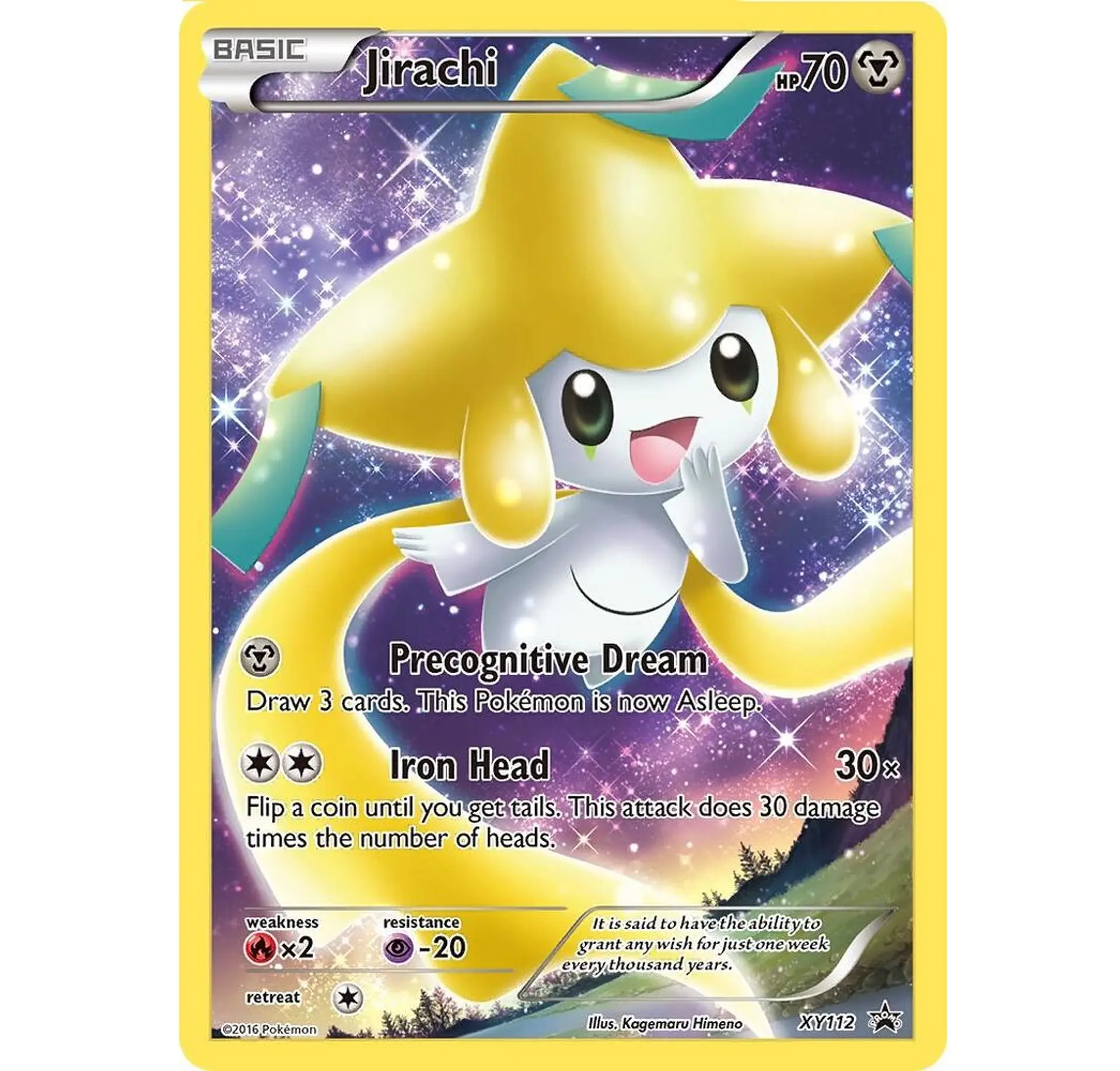 Jirachi INGLES - XY112 - XY Promos 1