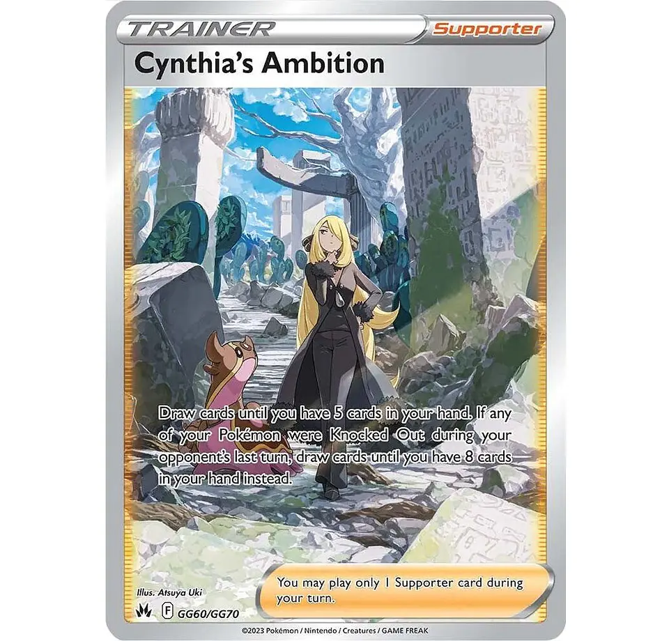 Cynthia's Ambition ESPAÑOL - Crown Zenith: Galarian Gallery 1