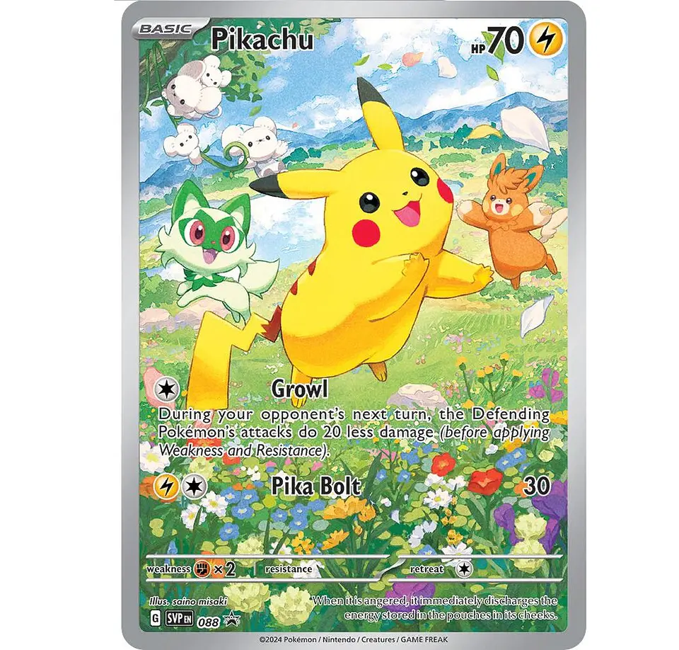 Pikachu #88 Español 1