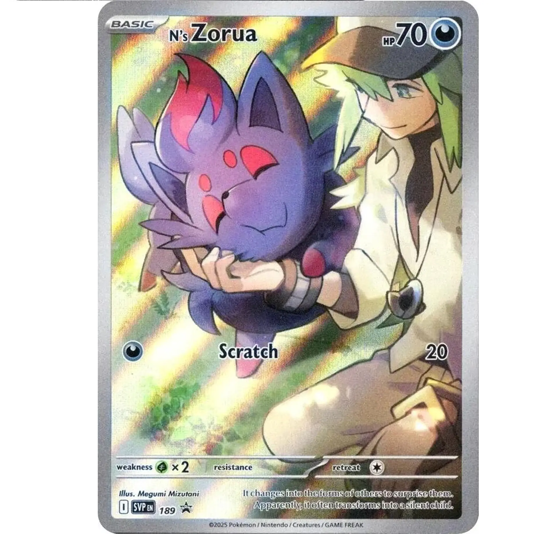 N's Zorua INGLES - 189 - SV: Scarlet & Violet Promo Cards 1