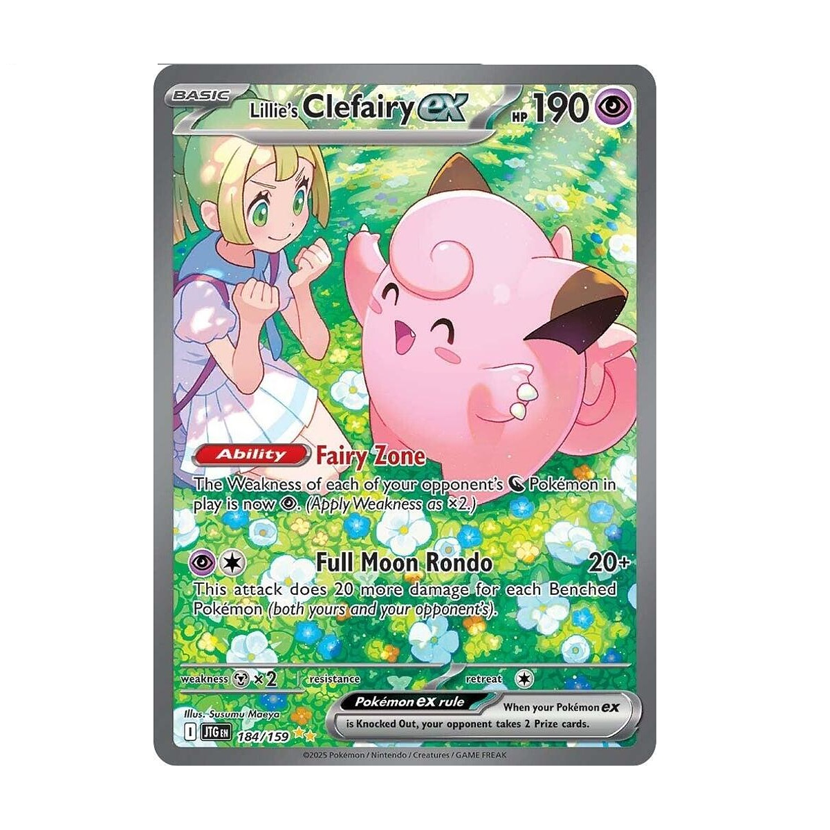 Lillie's Clefairy Ex #184 Español