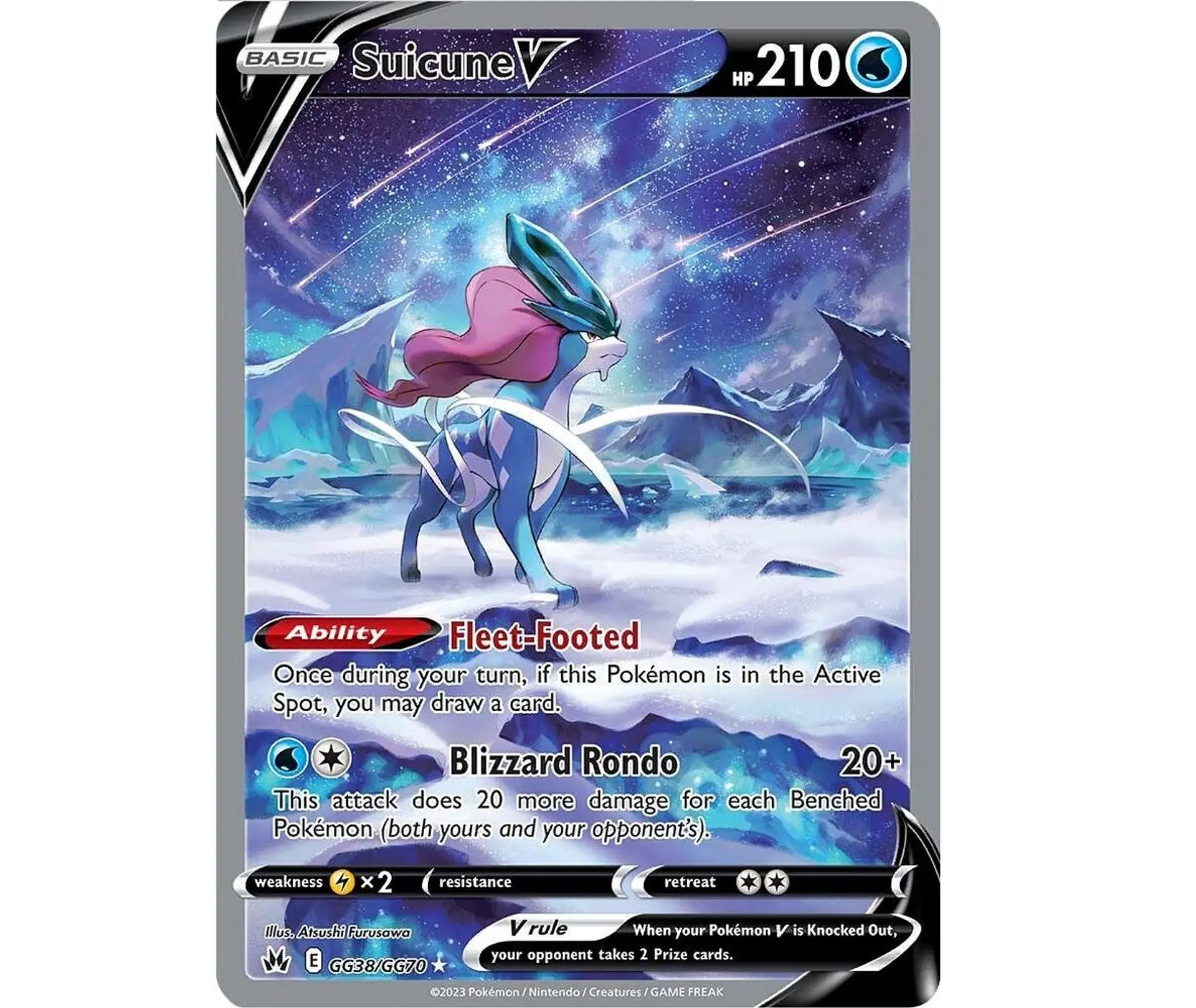 Suicune V #GG38 Español 1