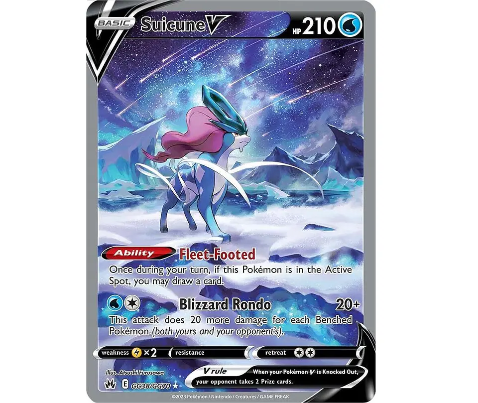 Suicune V #GG38 Español 1