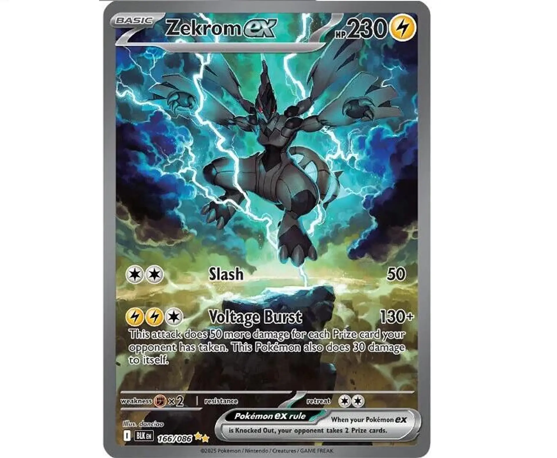 Zekrom ex #166 Ingles 1