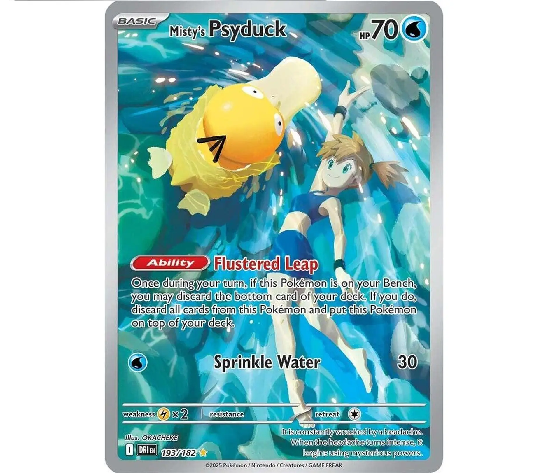 Misty's Psyduck #193 Español 1