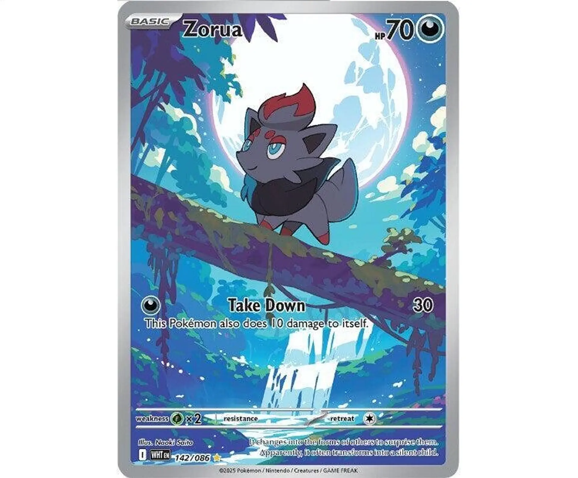 Zorua #142 Ingles 1
