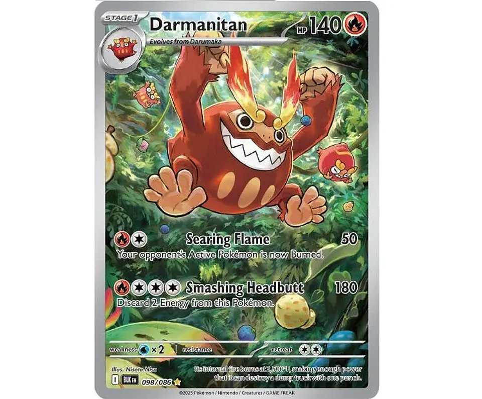 Darmanitan #98 Ingles 1