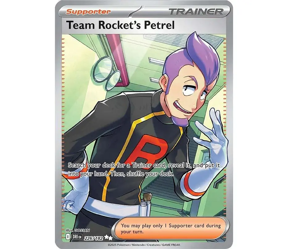 Team Rocket's Petrel #226 Ingles 1