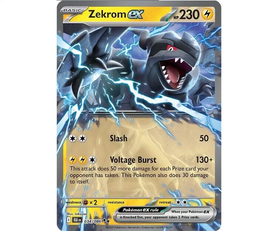 Zekrom ex #34 Ingles 1