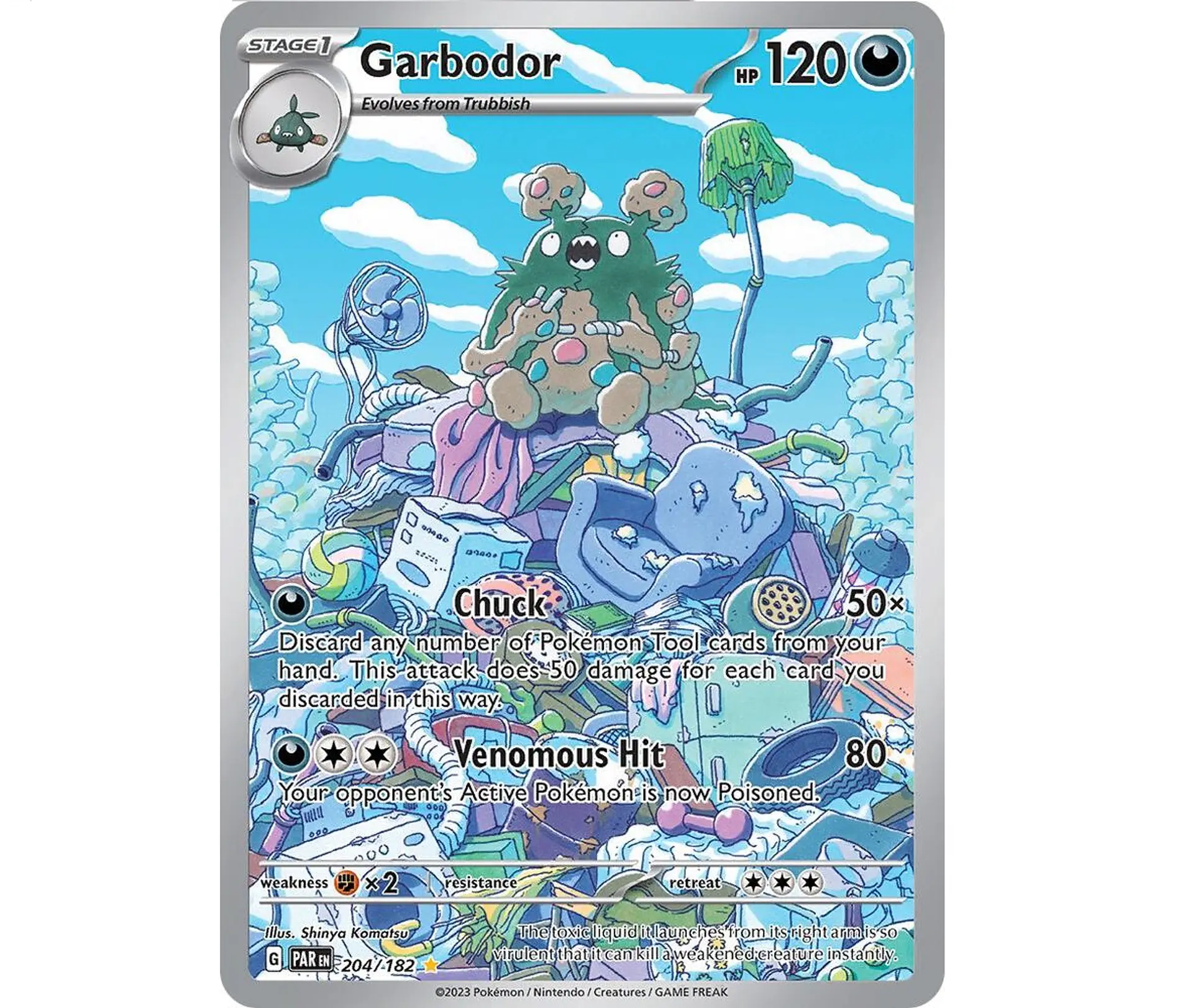 Garbodor #204 Ingles 1