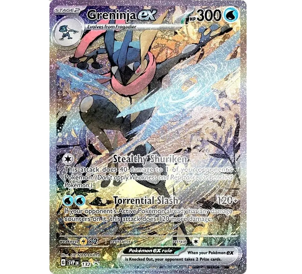 Greninja Ex #132 Ingles 1