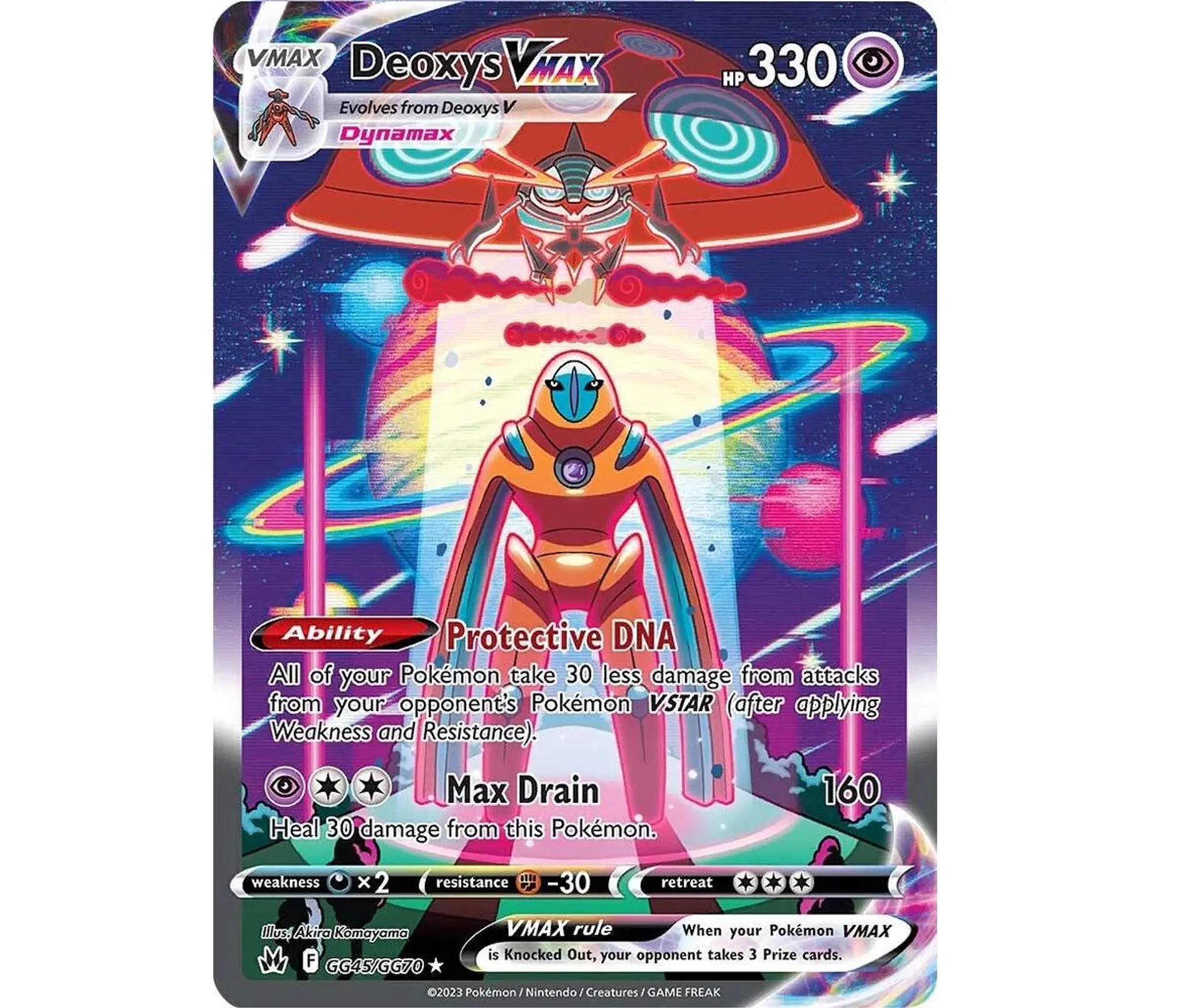 Deoxys VMAX #GG45 Español 1