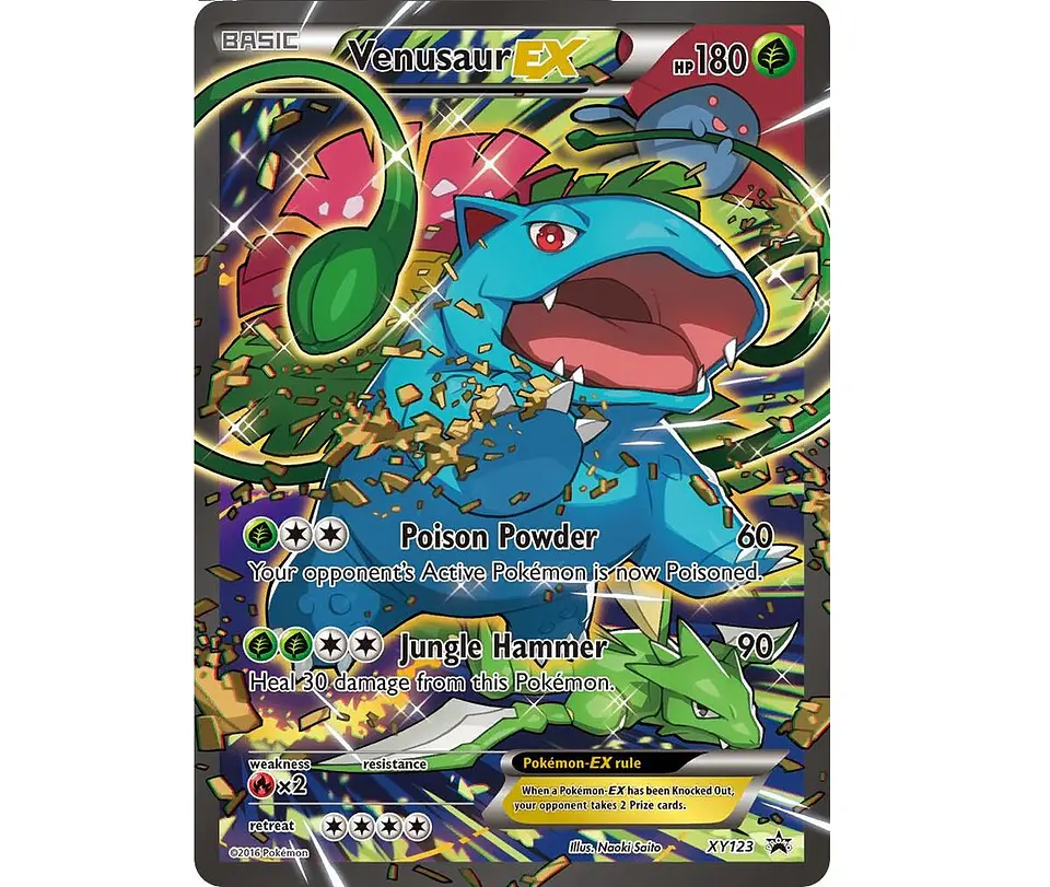 Venusaur EX #XY123 Ingles 1