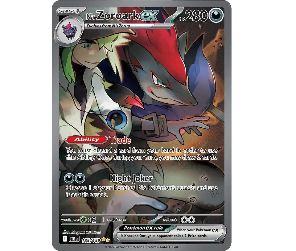 N's Zoroark Ex #185 Español 1