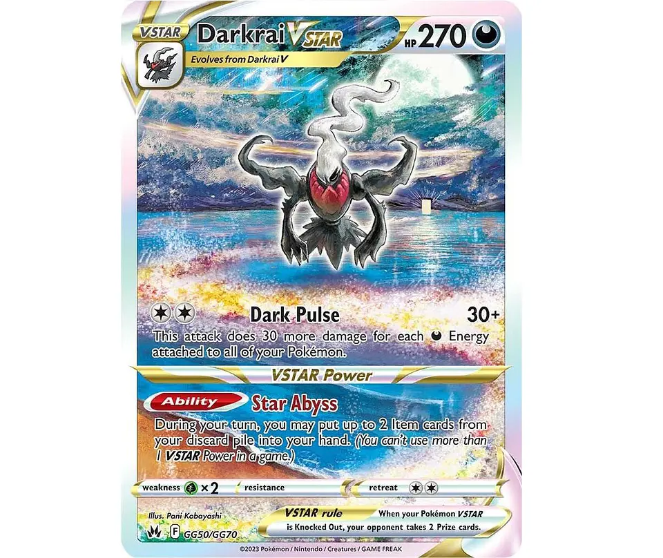 Darkrai VStar #GG50 Español 1