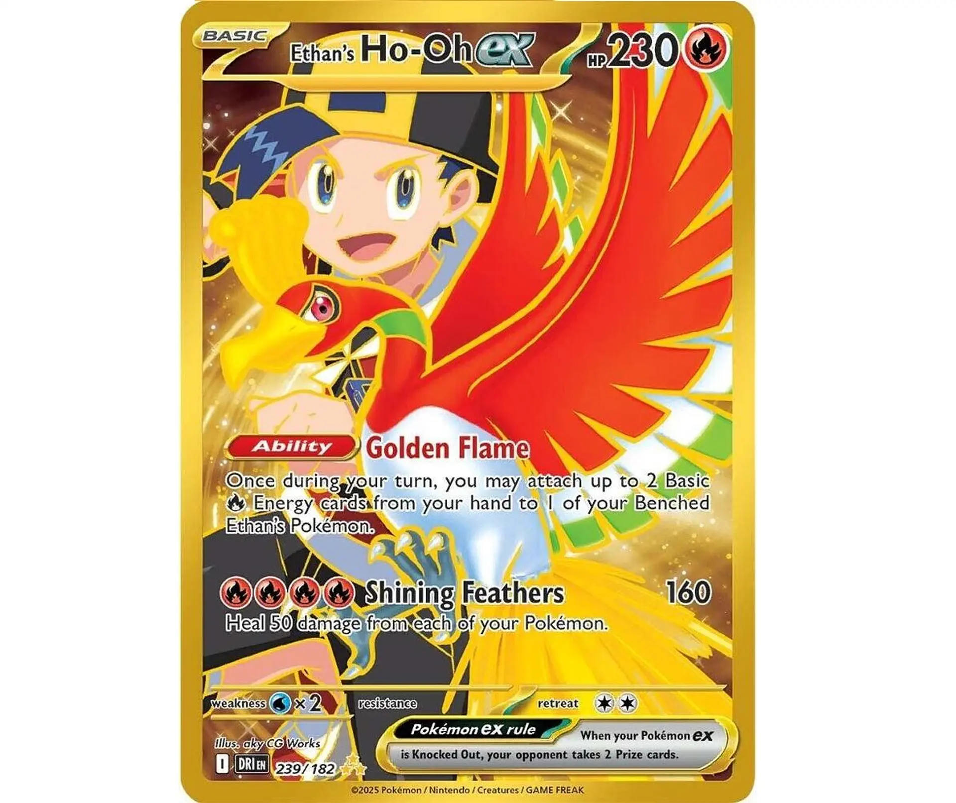 Ethan's Ho-Oh ex #239 Español  1