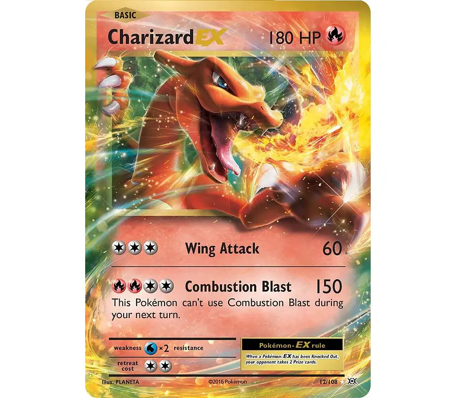 Charizard EX #12 Ingles 1