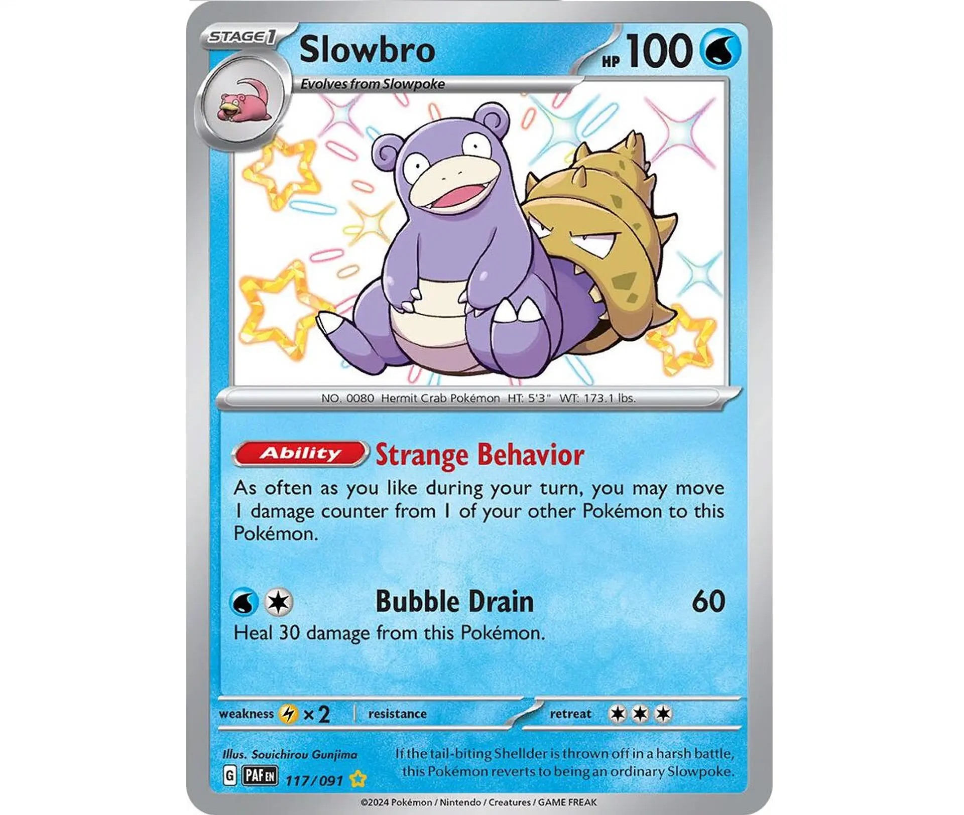 Slowbro #117 Español 1